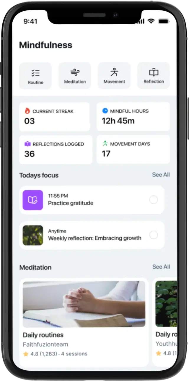 Nurture mind, body & spirit.